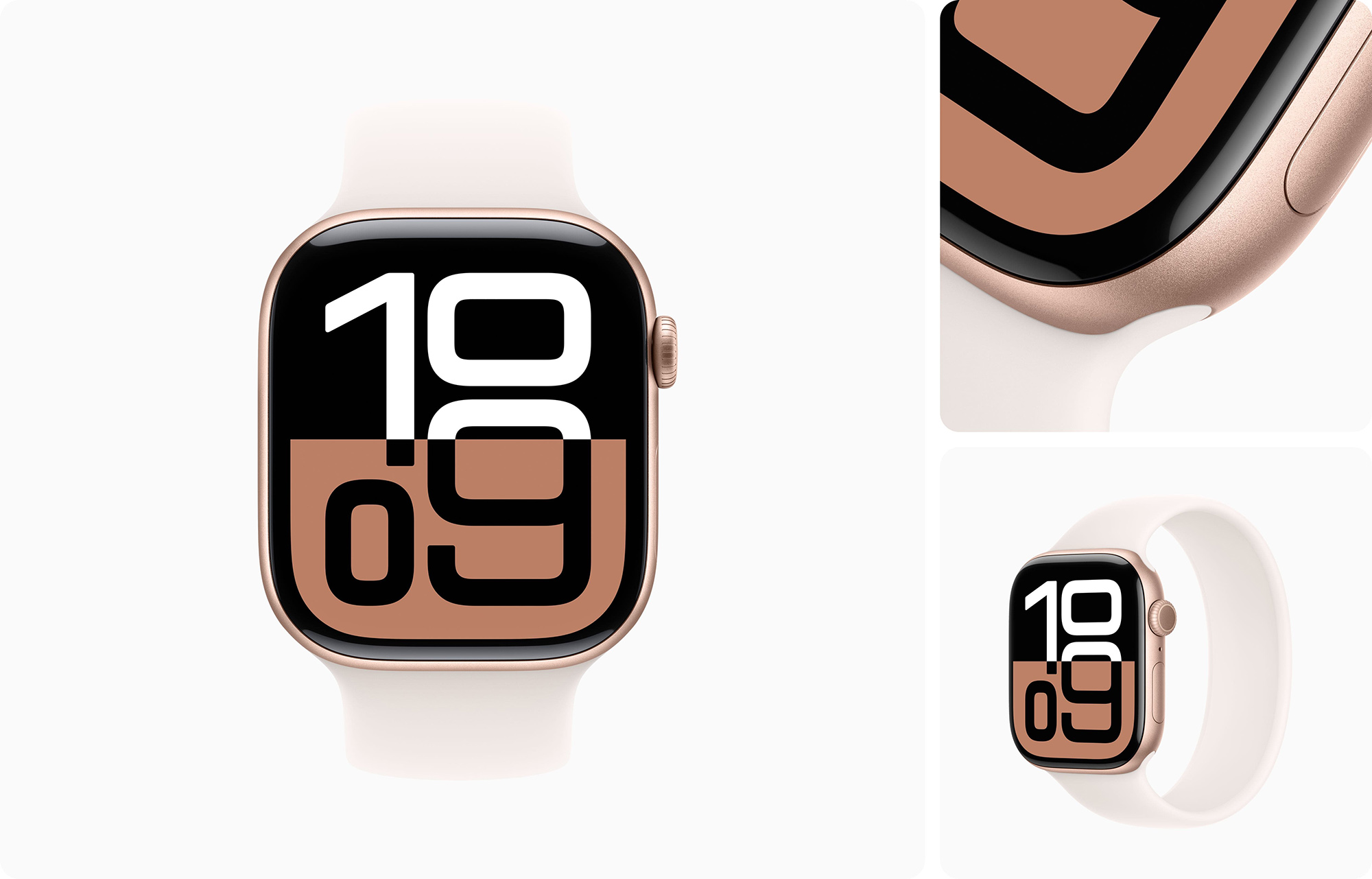 apple watch 10 玫瑰金 鋁金屬 rosegold Aluminum