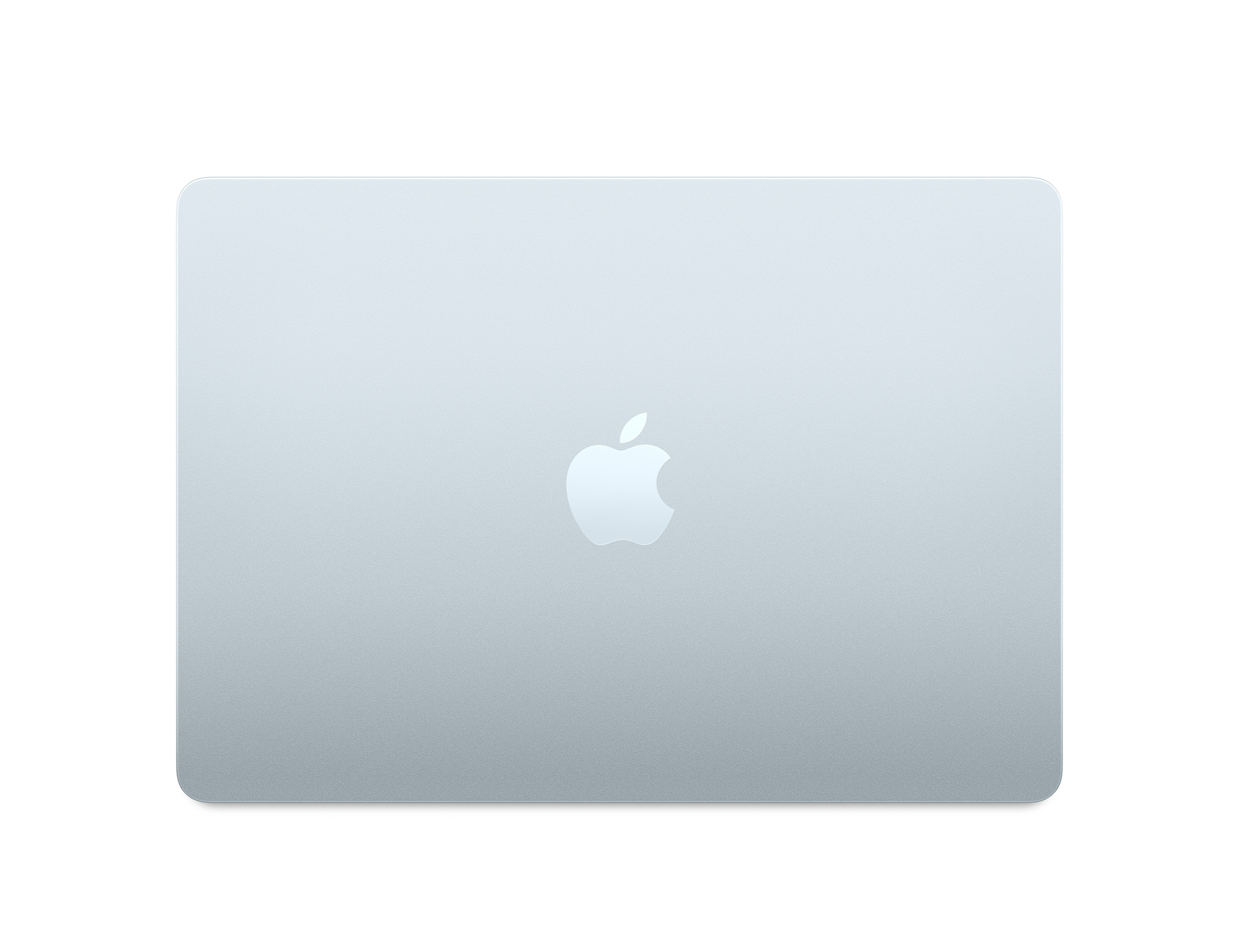 天藍色 macbook air