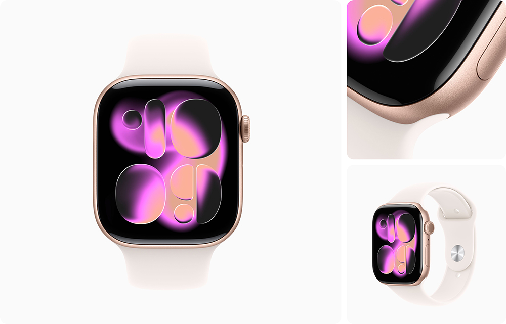 玫瑰金 apple watch 11